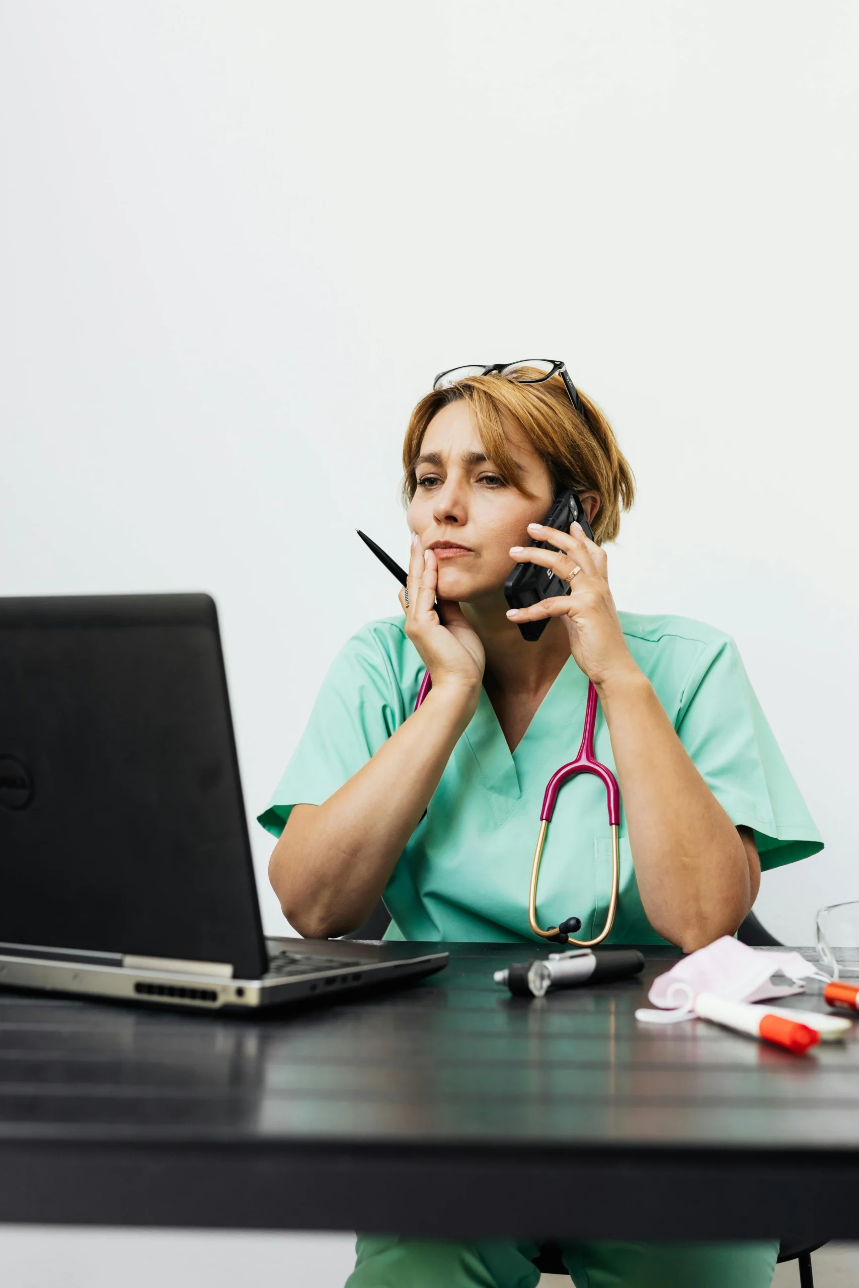 nurse-receptionist